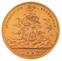 Ausztria 1914. "VI. Károly német-római császár 1738-as 40 Dukátos Szent György érmének hivatalo...