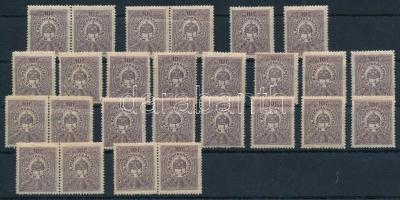 1916 26 db Postatakarékpénztári bélyeg
