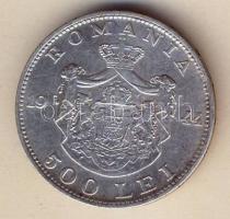 Románia 1944. 500L Ag T:2 ph.