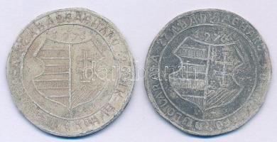 1956. "A szabad Magyarországért / A szabadságharc 20-ik évfordulójára" Zn lecsapat (2x) (4...