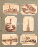 cca 1930 Vágyainknak albuma A tündérvásár Nagymagyarországért gyűjtőkép album 54 képpel