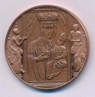 Fritz Mihály (1947- ) 2003. "(Szegedi) Alsóvárosi templom 1503 - 2003" kétoldalas, bronz e...