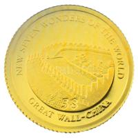 Salamon-szigetek 2011. 5$ Au "A világ hét új csodája - Kínai Nagy fal", "A világ legk...