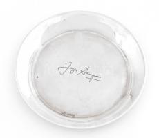 Ezüst(Ag) tálka, jelzett, d: 8,5 m, nettó: 30 g