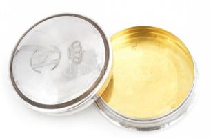 Ezüst(Ag) pirulatartó, jelzett, d: 4,5 cm, nettó: 35,3 g