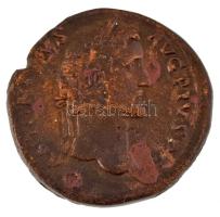 Római Birodalom / Róma / Antoninus Pius 138-161. Sestertius bronz (23,15g) T:VF ü. Roman Empire / Rome / Antoninus Pius 138-161. Sestertius bronze &quot;ANTONINVS AVG PIVS PP / S-C&quot; (23,15g) C:VF ding