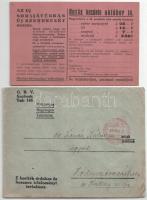 ~1939. Gettler Bank és Váltóüzlet reklámja és levelezőlapja a 43. Magyar Királyi Osztálysorsjátékhoz