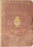 Pesti emlék. Andenken an Pest. (Idegenek vezetője Buda-Pesten. Fremdenführer durch Pest-Ofen.)  Bp., 1871, Kornhoffer Ede. Druck von Gebrüder Légrády, 192 p. Lapszámozáson belül 10 csínos fametszetű városképpel. (Egy kihajtható térkép hiányzik.) Magyar-német bilingvis. Nagyon ritka munka. Ismerteti a főváros történetét, majd a város nevezetességeit: mulatókat, színházakat, fürdőket, könyvárusokat, gyárakat.  Külön várostörténeti érdekesség a minden második oldalon lévő - gyakran egészoldalas fametszetekkel illusztrált - reklám. Kiadói, aranyozott, vászonkötésben, márványmintás lapszélekkel