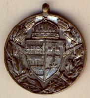 1918. "Pro Deo et Patria-Magyar Háborús Emlékérem" ezüstözött Br kitüntetés T:2-/3