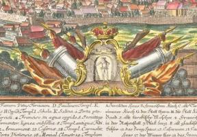 Buda. Ofen. "Buda és Pest rézmetszetű látképe észak-nyugat felől."
Megjelent önálló lapké...