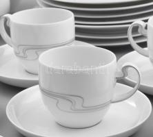 Rosenthal Studio Line "Assimetria" kávés készlet. cca 1970/80, terv.: Björn Wiinblad (1918...