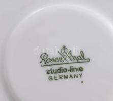 Rosenthal Studio Line "Assimetria" kávés készlet. cca 1970/80, terv.: Björn Wiinblad (1918...