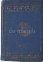 Somogyvármegye Almanachja 1912. Hetedik évfolyam. Kaposvár, 1911., Részvénynyomda, 6+224+XL p.+ 9 t. Izgalmas korabeli reklámokkal. Kiadói szecessziós egészvászon-kötés, kopott borítóval.