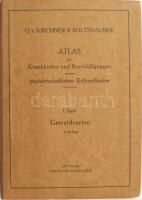 O. Kirchner - H. Boltshauser: Atlas der Krankheiten und Beschädigungen unserer landwirtschaftlichen Kulturpflanzen. I. Serie: Getreidearten. Stuttgart, én., Eugen Ulmer. XXIV táblával. Német nyelven. 2. kiadás. Kiadói félvászon mappában.