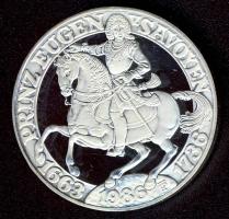 Ausztria 1986. 500Sch Ag "Prinz Eugen von Savoyen" T:PP