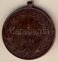 1873. December 2. I.Ferenc József Br katonai érdemérem T:3-