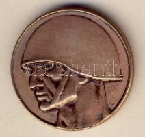 Olaszország II. világháborús emlékplakett T:2