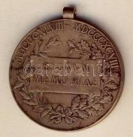 1898. "Signum Memoriae" Br katonai érdemérem szalag nélkül T:3