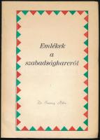 Dr. Ferenczy Miklós: Emlékek a szabadságharcról 1848/49. Tatabánya, 1978, Hazafias Népfront Komárom Megyei Bizottsága. Fekete-fehér képekkel illusztrálva. Kiadói papírkötés. Megjelent 2000 példányban.