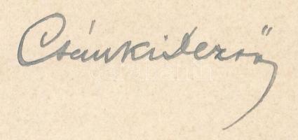 1911 Csánki Dezső (1857-1933) főlevéltárnok, történész, művelődéspolitikus, MTA tag köszönő levele i...