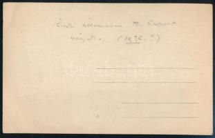 cca 1936 Bánffy Miklós, gróf (1873-1950), fotólap, hátoldalán feliratozott (Bánffy Miklós által?), j...