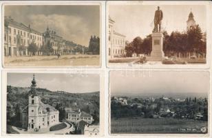 8 db RÉGI erdélyi város képeslap vegyes minőségben / 8 pre-1945 Transylvanian town-view postcards in...