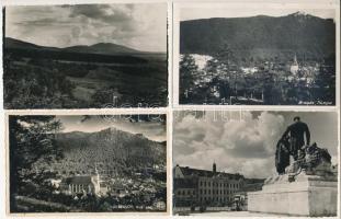 8 db RÉGI erdélyi város képeslap vegyes minőségben / 8 pre-1945 Transylvanian town-view postcards in mixed quality