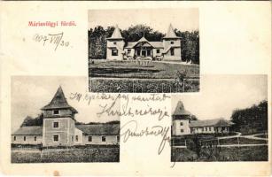 1907 Máriavölgy, Baia Valea Mariei, Valea Maria (Vámfalu, Vama); Máriavölgyi fürdő / spa, bath (Rb)