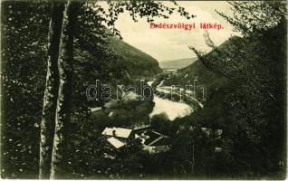 1908 Erdészvölgy, Kuzij (Lonka, Luh); Tisza-völgy, Máramaros, Rudolf trónörökös vadászkastélya. Berger kiadása / hunting castle (Rb)