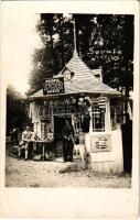 1931 Szováta, Sovata; Bazarul d&#039;Or / bazár, üzlet / shop, bazaar. photo (EK)