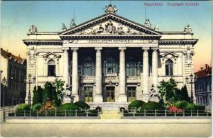 1912 Nagyvárad, Oradea; Szigligeti színház. Paul Bender / theatre