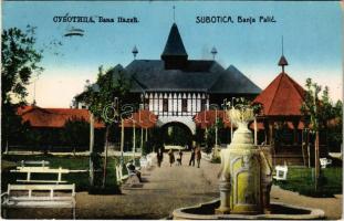 1929 Szabadka, Subotica; Banja Palic / Palicsfürdő / spa