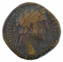 Római Birodalom / Róma / Antoninus Pius 138-161. Sestertius bronz (21,80g) T:F Roman Empire / Rome / Antoninus Pius 138-161. Sestertius bronze "ANTONINVS AVG PI-VS PP [TR P ...] / S-C" (21,80g) C:F