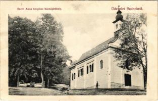 1906 Rudnok, Rudník; Szent Anna templom búcsújáróhely / prilgrimage church (EB)