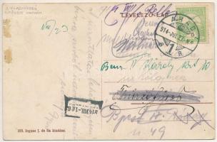 1914 Arad, Vártemplom. Ingusz J. és fia kiadása / castle church (EK)