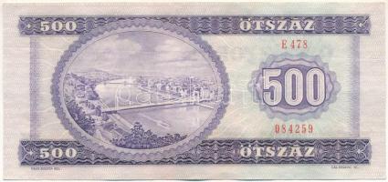 1980. 500Ft "E 478 084259" T:F szép papír 
Adamo F42