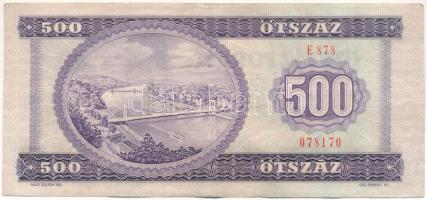 1975. 500Ft "E 878 078170" T:F 
Adamo F41