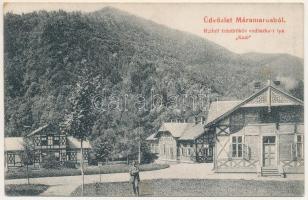 Erdészvölgy, Kuzij (Lonka, Luh); Tisza-völgy, Máramaros, Rudolf trónörökös vadászkastélya. Kaufman Ábrahám és fiai kiadása / hunting castle (EK)