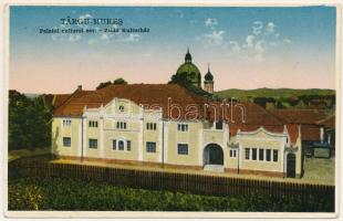 Marosvásárhely, Targu Mures; Palatul cultural evr. / Zsidó kultúrház, mögötte zsinagóga. Révész Ernő kiadása / Jewish community center, synagogue