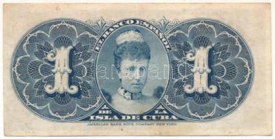 Kuba / Spanyol adminisztráció 1896. 1P "G 2552701" T:F szép papír
Cuba / Spanish administ...
