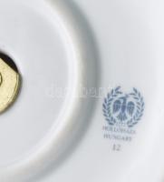 Hollóházi Hajnalka mintás emeletes asztalközép. Terv: Torma Istvánné, Ozora Sebestyénné. Jelzett, hi...