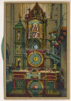 Strasbourg, Strassburg; L'horloge astronomique / Astronomical Clock. Litho mechanical postcard