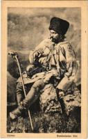 Cioban / Rumänischer Hirt / Erdélyi folklór, román juhász / Transylvanian folklore, Romanian shepherd