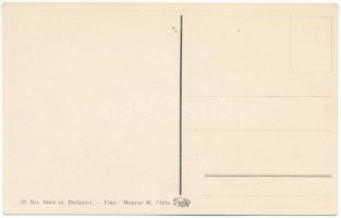 Jó munkát! Budapesti 25. Szt. Imre cserkészcsapat / Hungarian boy scout art postcard s: Megyer Meyer...