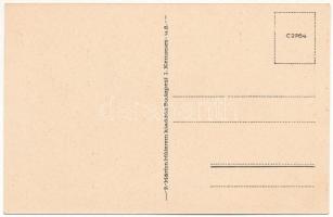 No, mi lesz? Márton Műterem kiadása 9. Cserkész művészlap / Hungarian scout art postcard s: Márton L