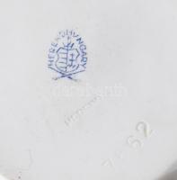 Herend "Igyunk különlegességi likőrt" reklámos kis tálka. Jelzett, minimális kopással, d: ...