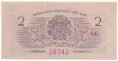 Vietnám 1964. 2x &quot;GE 08243&quot; T:VF Vietnam 1964. 2 Xu &quot;GE 08243&quot; C:VF