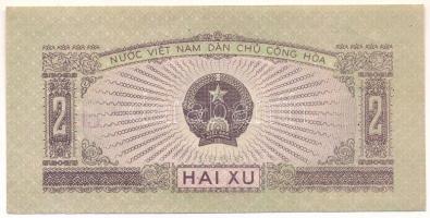 Vietnám 1964. 2x "GE 08243" T:VF
Vietnam 1964. 2 Xu "GE 08243" C:VF