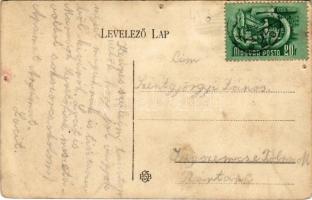 Nagybacon, Nagy-Baczon, Batanii Mari; Községháza / town hall (lyukak / pinholes)