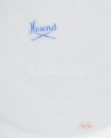 Herend hecsedli mintás kaspó. 2. oszt. jelzéssel, kagyló formájú fülekkel, kis kopással, d: 19,5 cm,...